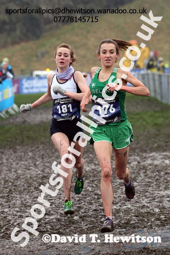 Celtic Nations senior and junior womens Great Edinburgh Cross Country. Photo: David T. Hewitson/Sports for All Pics